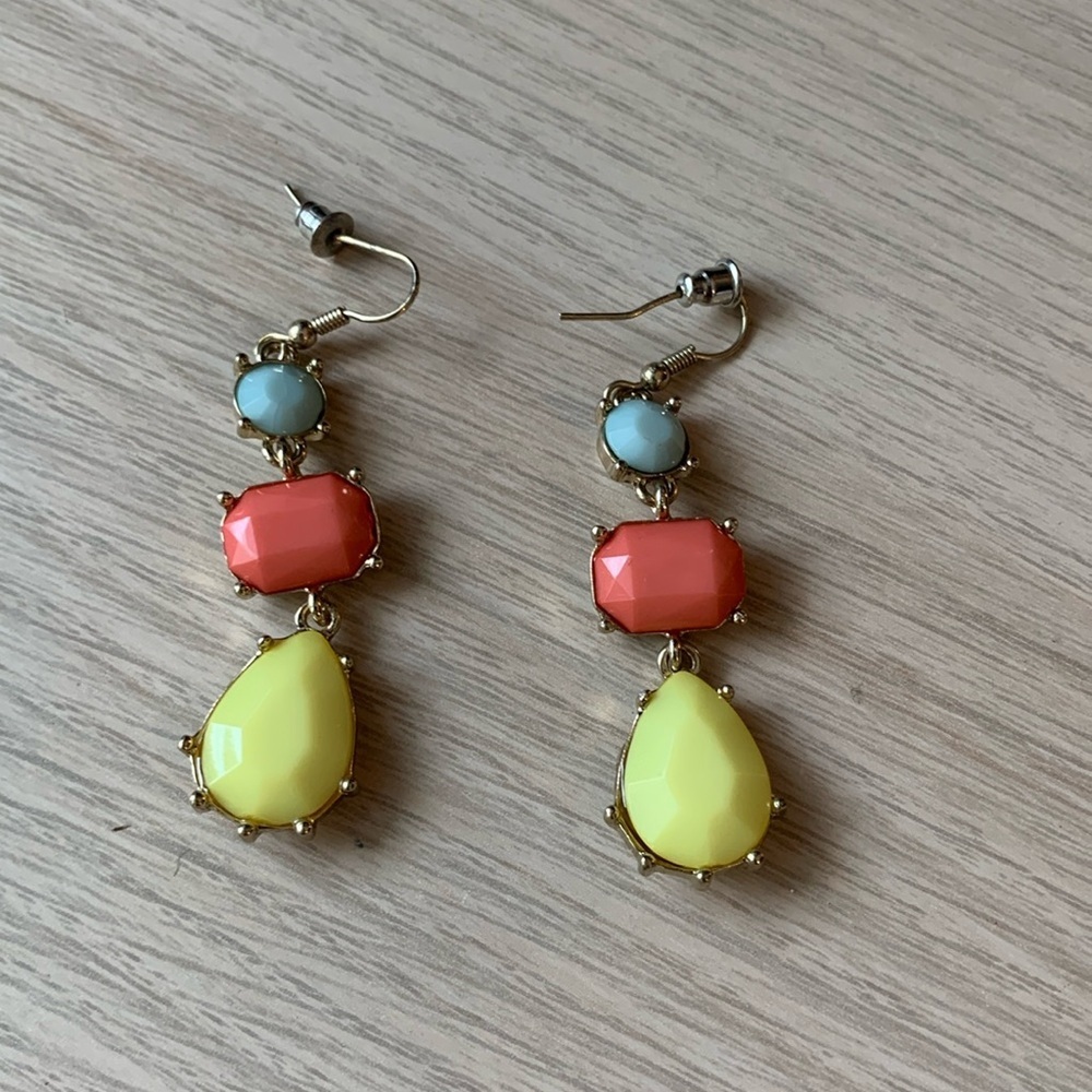 ⭐️ 5 for 20$! ⭐️ Multicoloured dangle earrings.